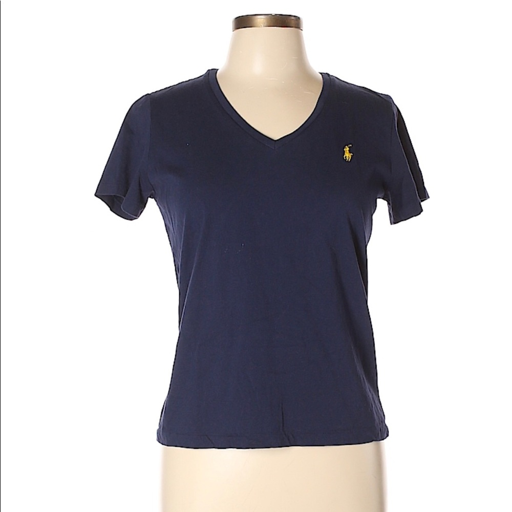Ralph Lauren V-neck Short Sleeve Size L